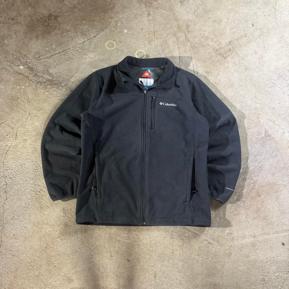 Black Columbia Zip Up Fleece